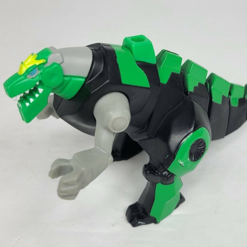 Hasbro Transformers Grimlock Figure Green 2016 McDonalds Dinosaur Dino T-Rex